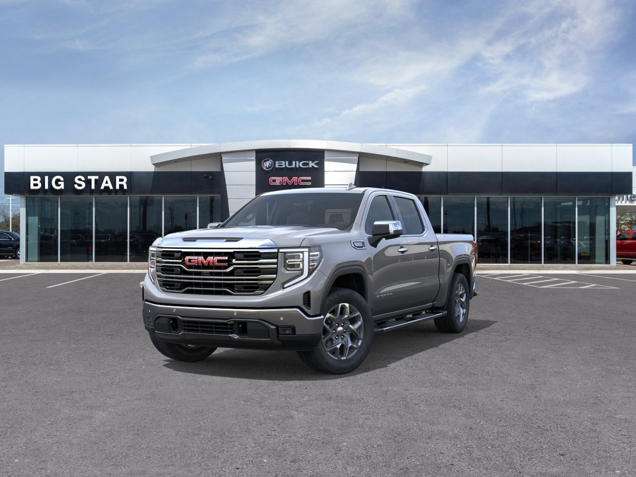 New 2026 Sterling Metallic GMC SLT image 8