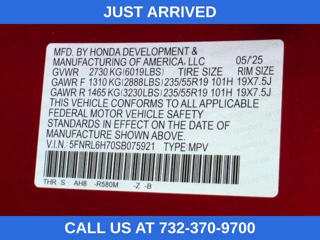 Used 2025 Radiant Red Metallic II Honda Sport-L image 32