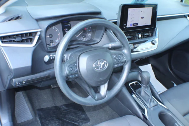 Used 2024 Classic Silver Metallic Toyota LE image 7