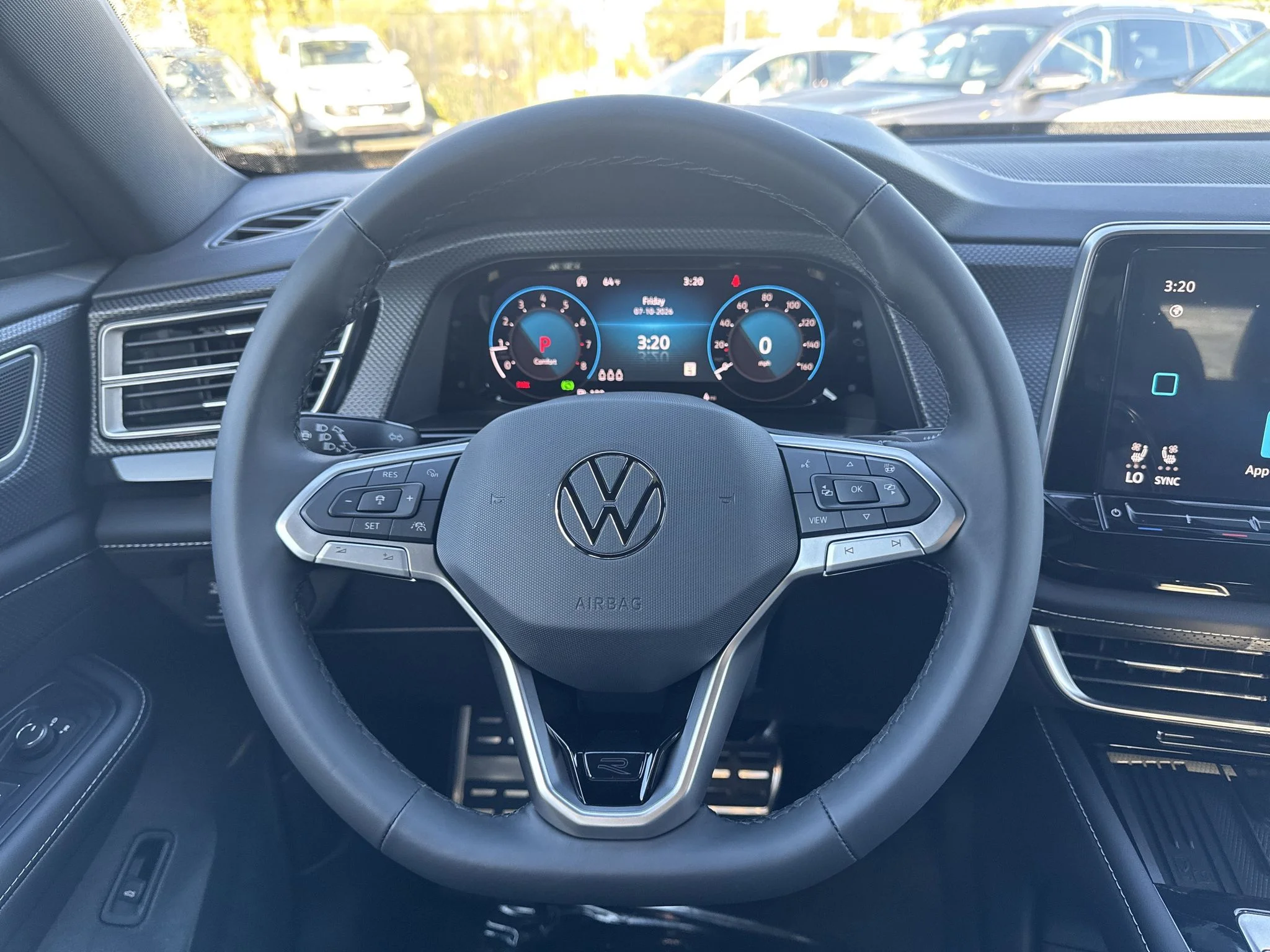 New 2026 Pure Gray Volkswagen 2.0T SEL R-Line Black image 17