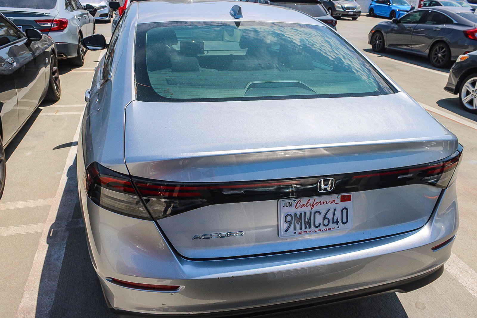 Certified Used 2024 Solar Silver Metallic Honda EX image 12