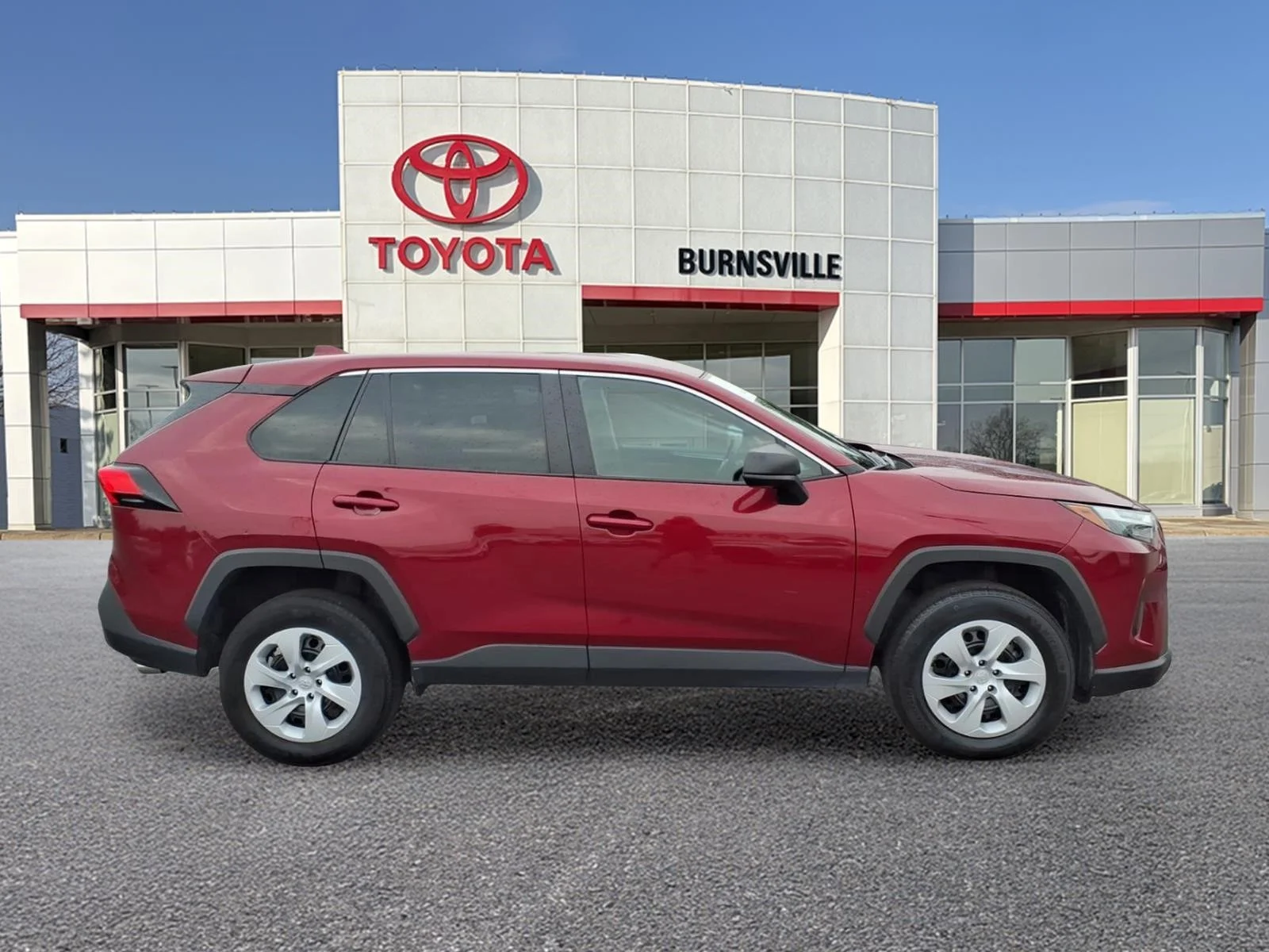 Certified 2025 Toyota RAV4 LE with VIN 2T3F1RFV5SW496748 for sale in Burnsville, Minnesota