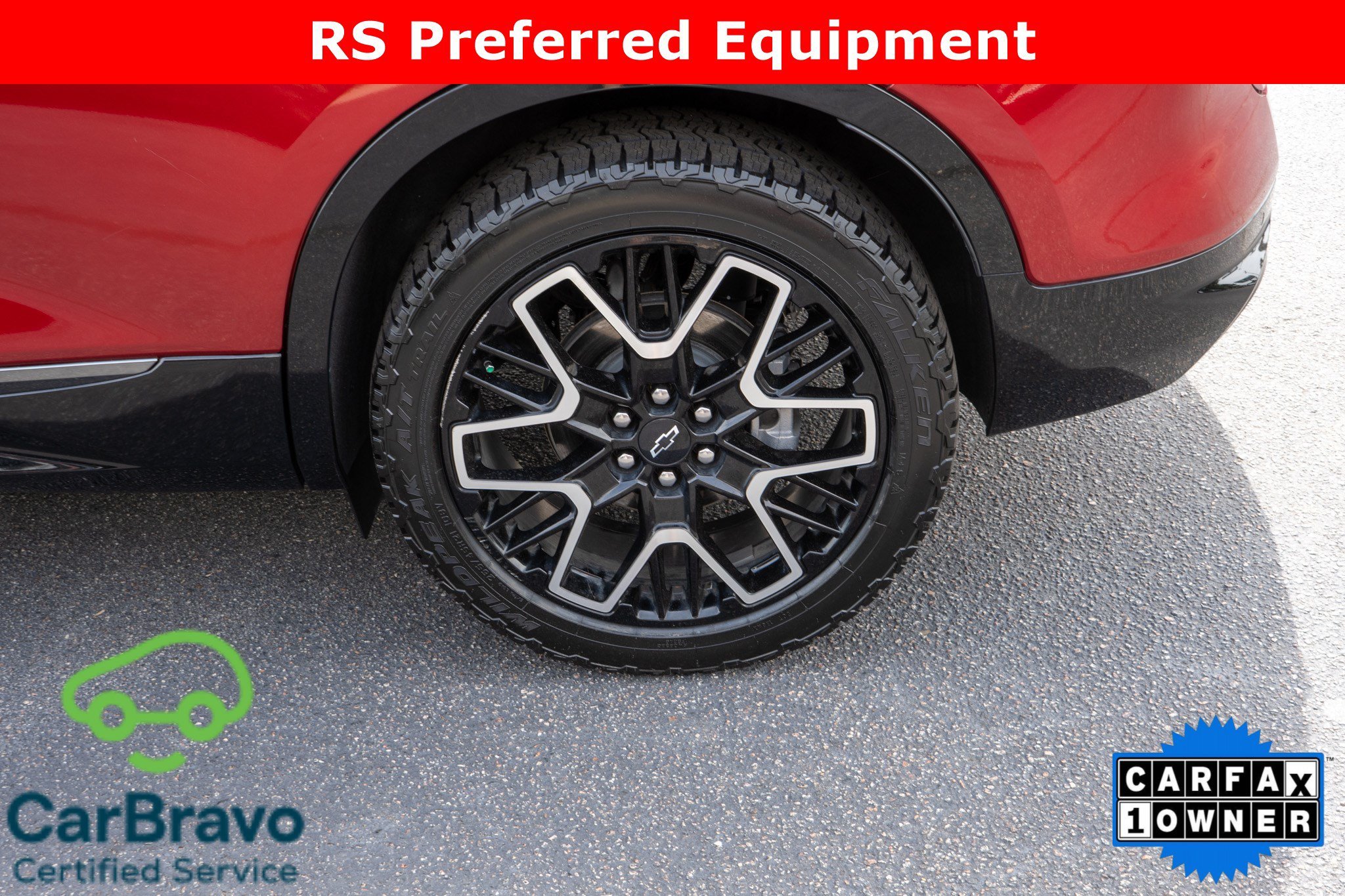 Used 2023 Radiant Red Tintcoat Chevrolet RS image 11