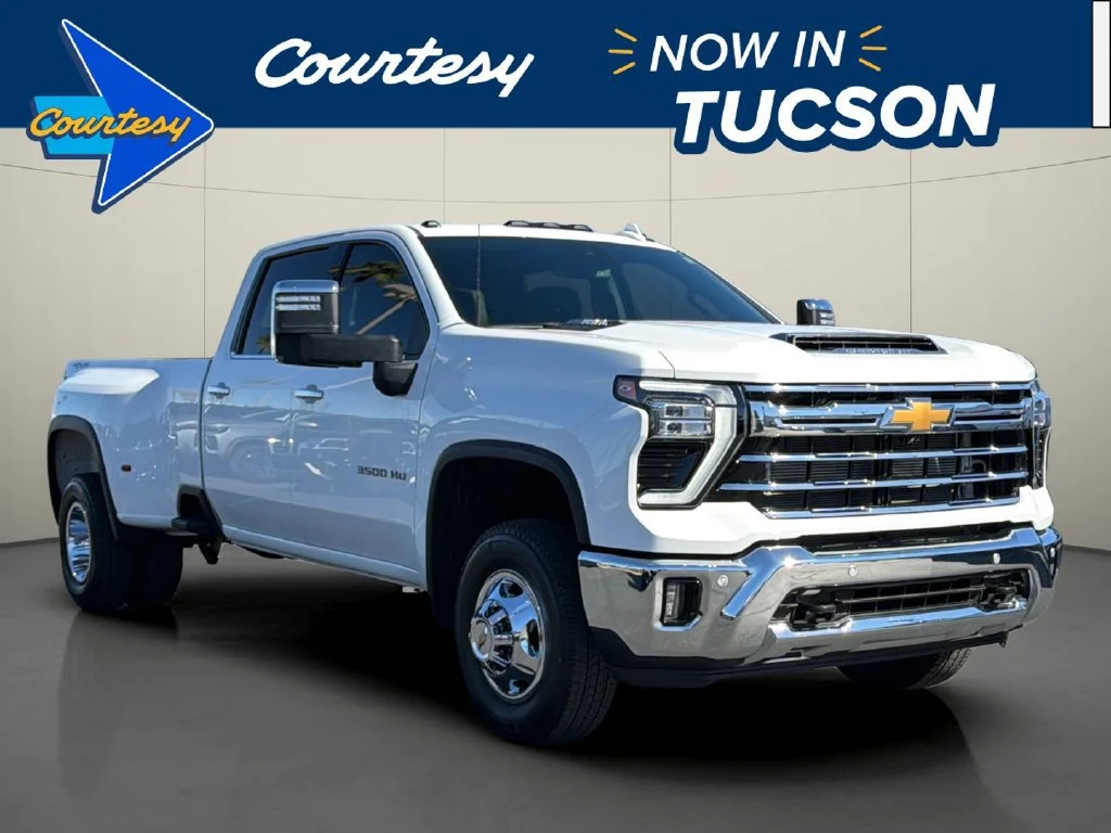 Certified Used 2025 Summit White Chevrolet LTZ DRW image 1