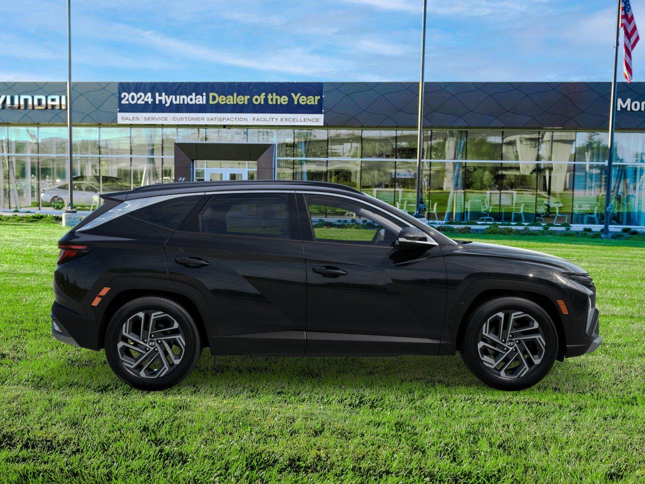 New 2026 Phantom Black Hyundai SEL Plus AWD image 7