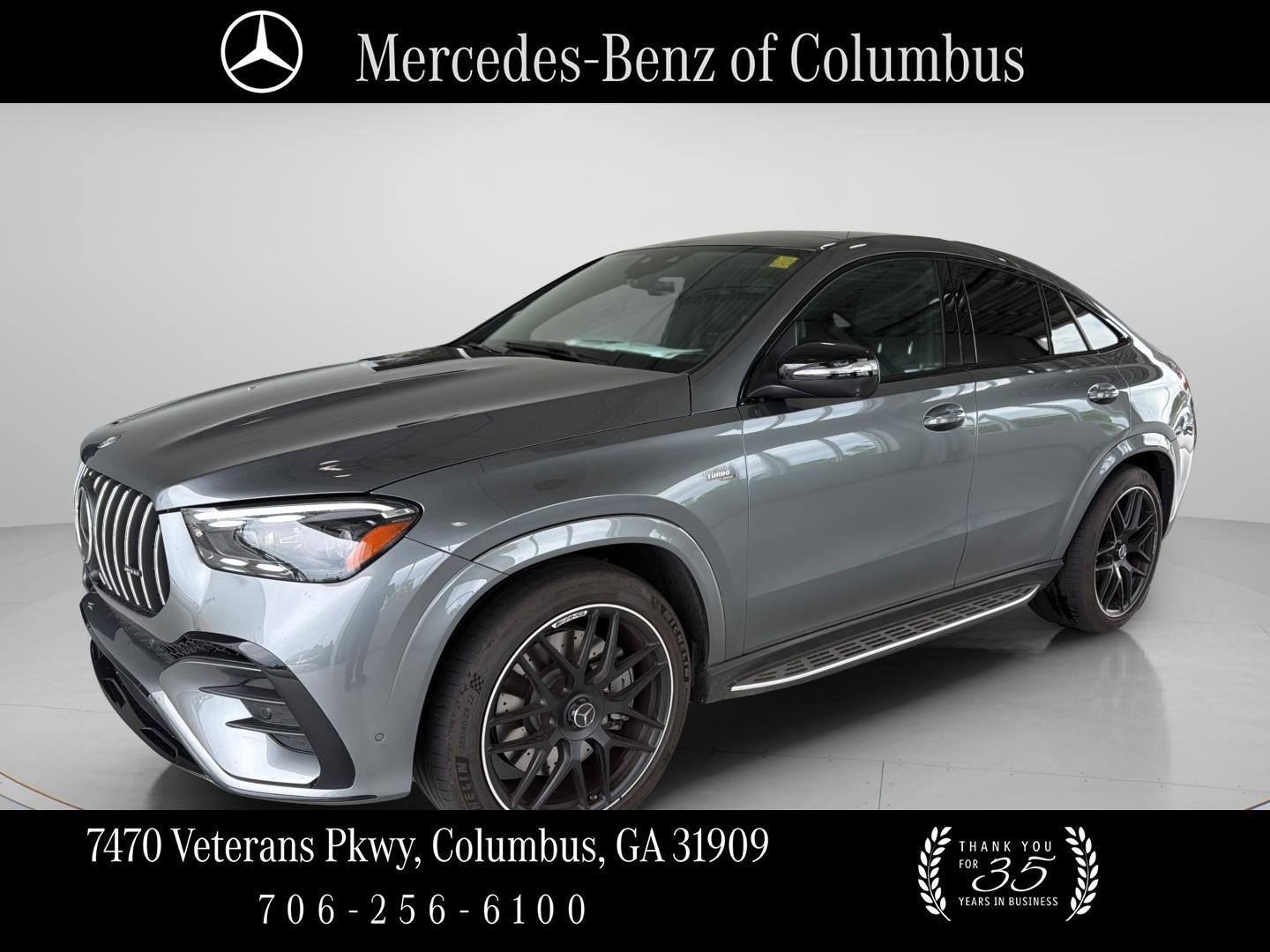 Certified Used 2024 Selenite Grey Metallic Mercedes-Benz AMG® GLE 53 image 1