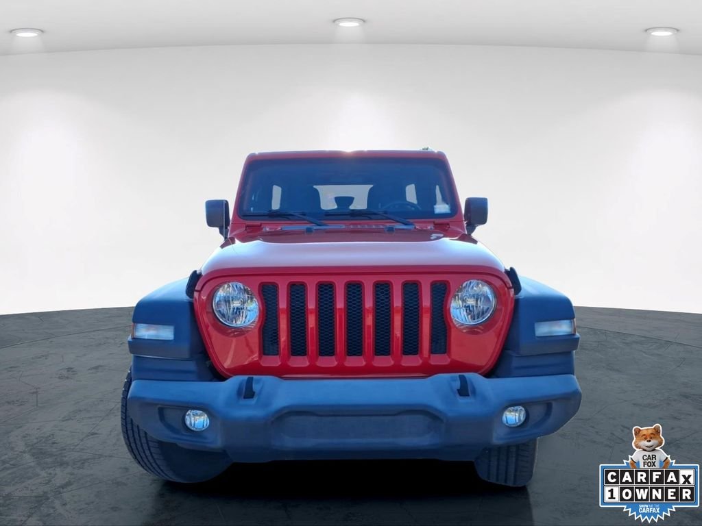 Used 2018 Red Jeep Unlimited Sport S image 4