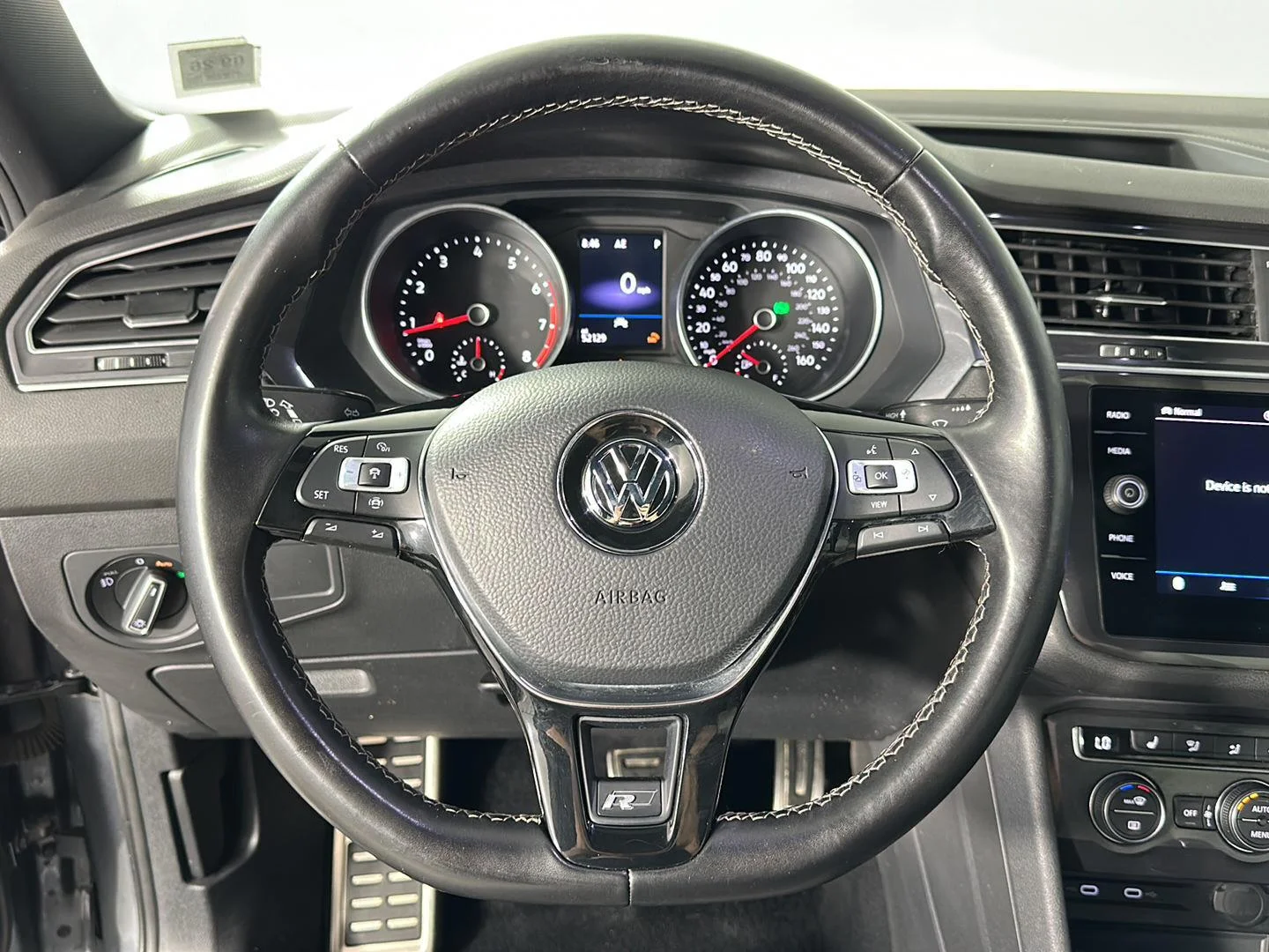 Used 2021 Platinum Gray Metallic Volkswagen SE R-Line Black image 17