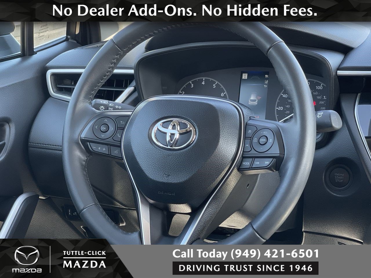 Used 2025 JET BLACK Toyota LE image 15