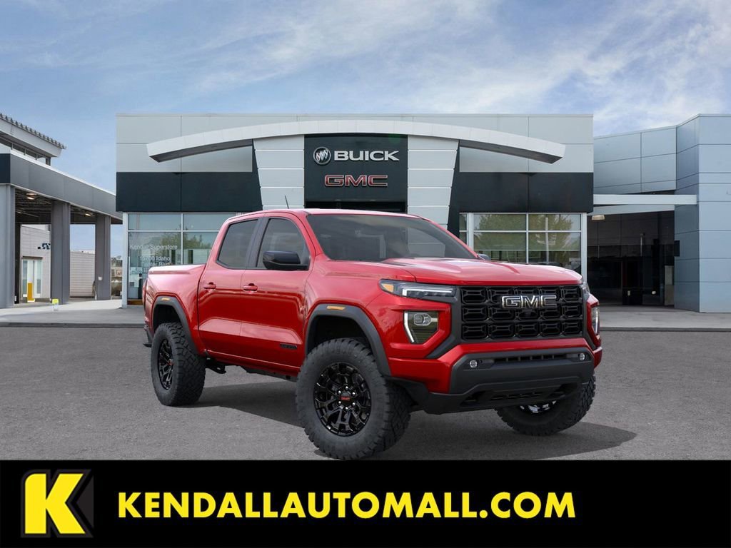 Volcanic Red Tintcoat 2026 GMC Canyon Elevation Crew Cab 4WD Pickup Truck Four-Wheel Drive