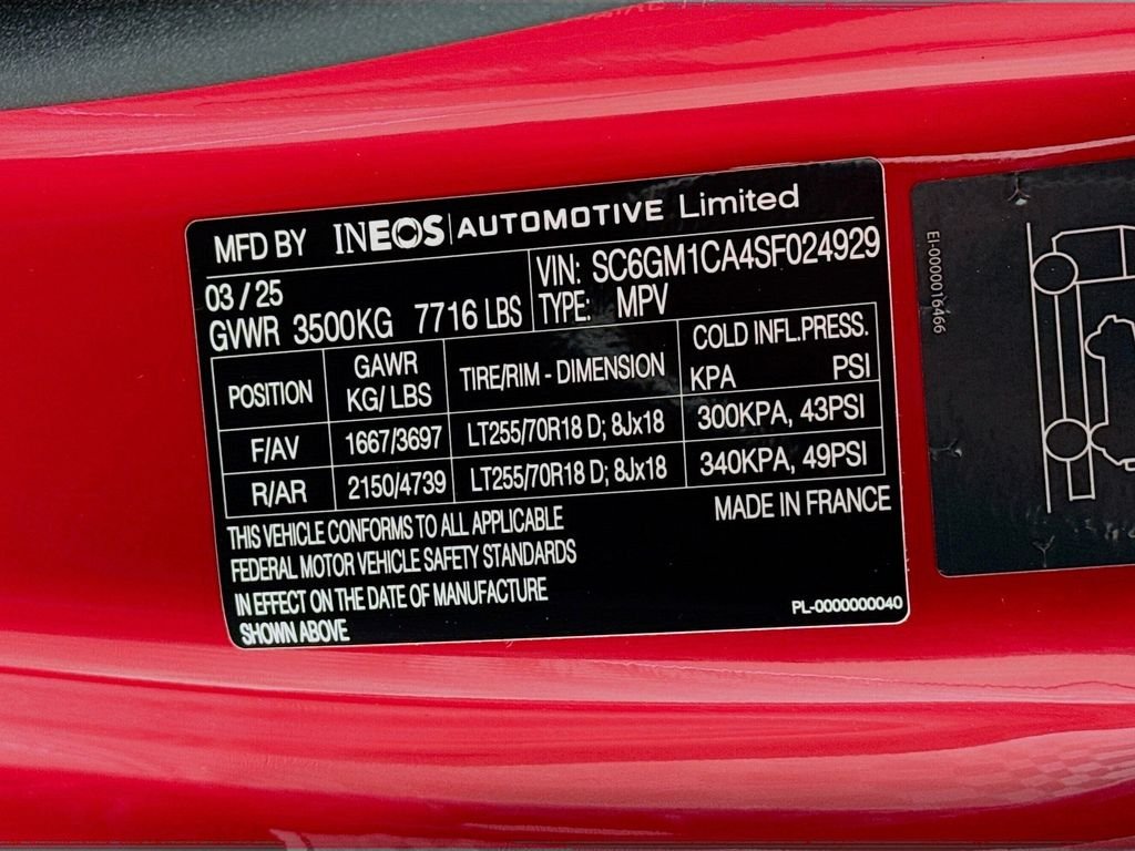 2025 INEOS Grenadier Fieldmaster Edition - Photo 25