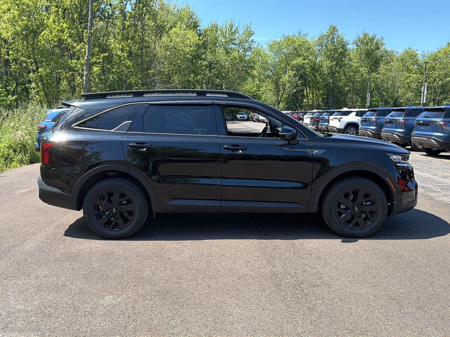 Used 2023 Ebony Black Kia X-Line S image 7