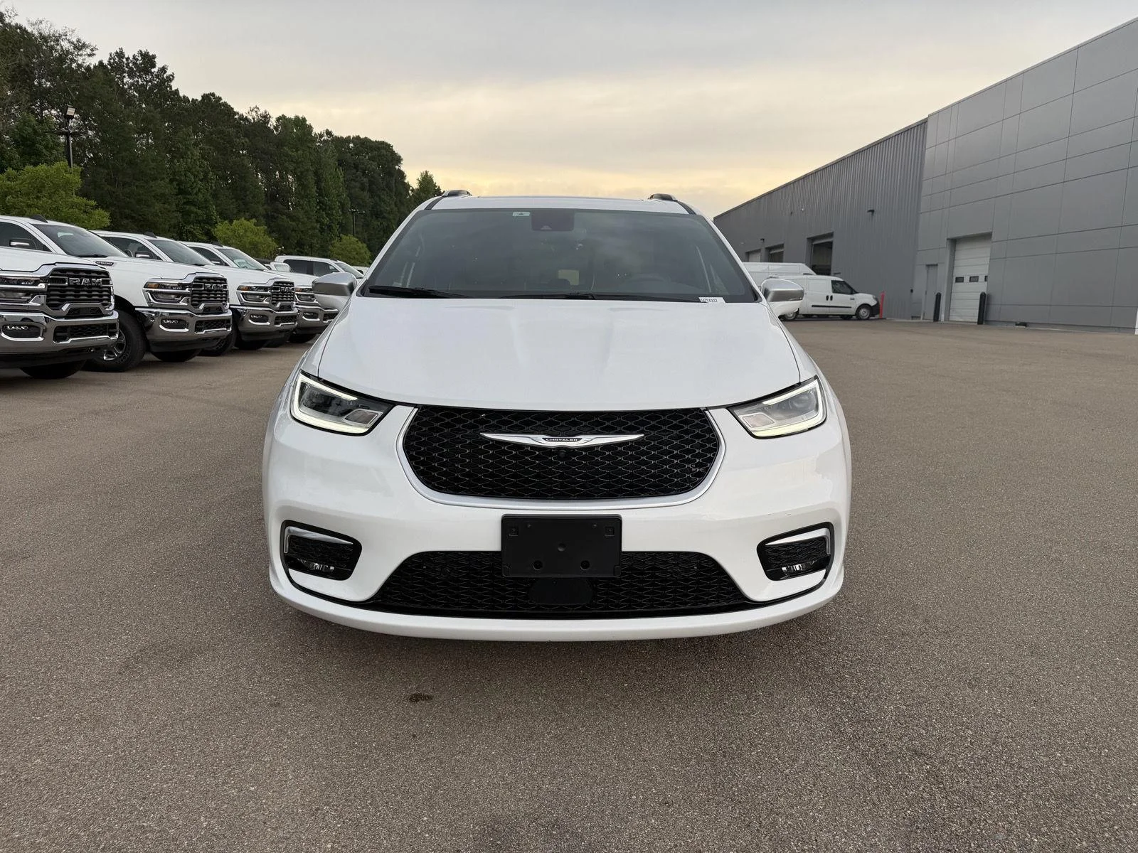 Used 2024 Bright White Clearcoat Chrysler Pinnacle image 2
