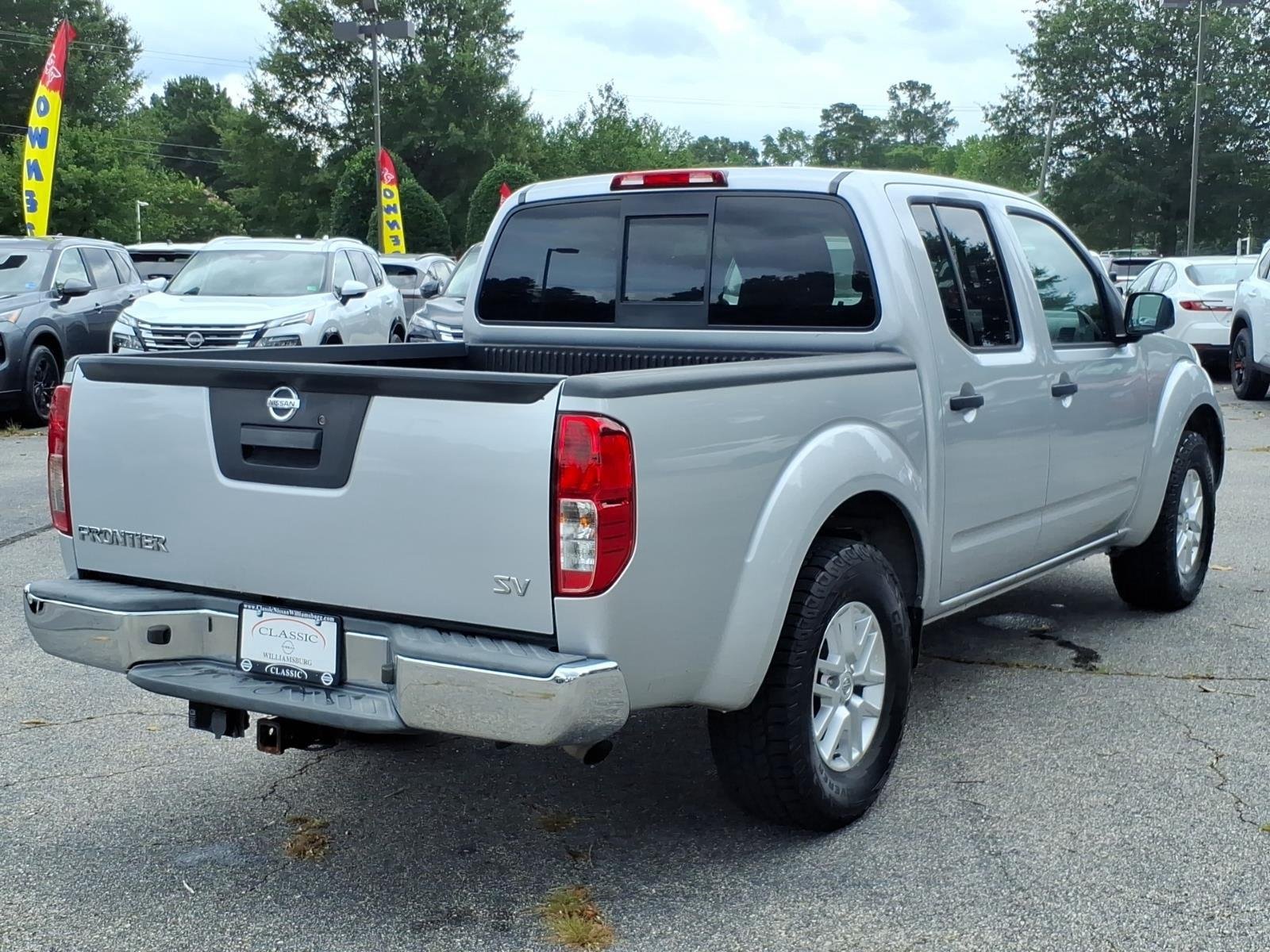 Used 2019 Glacier White Nissan SV image 6