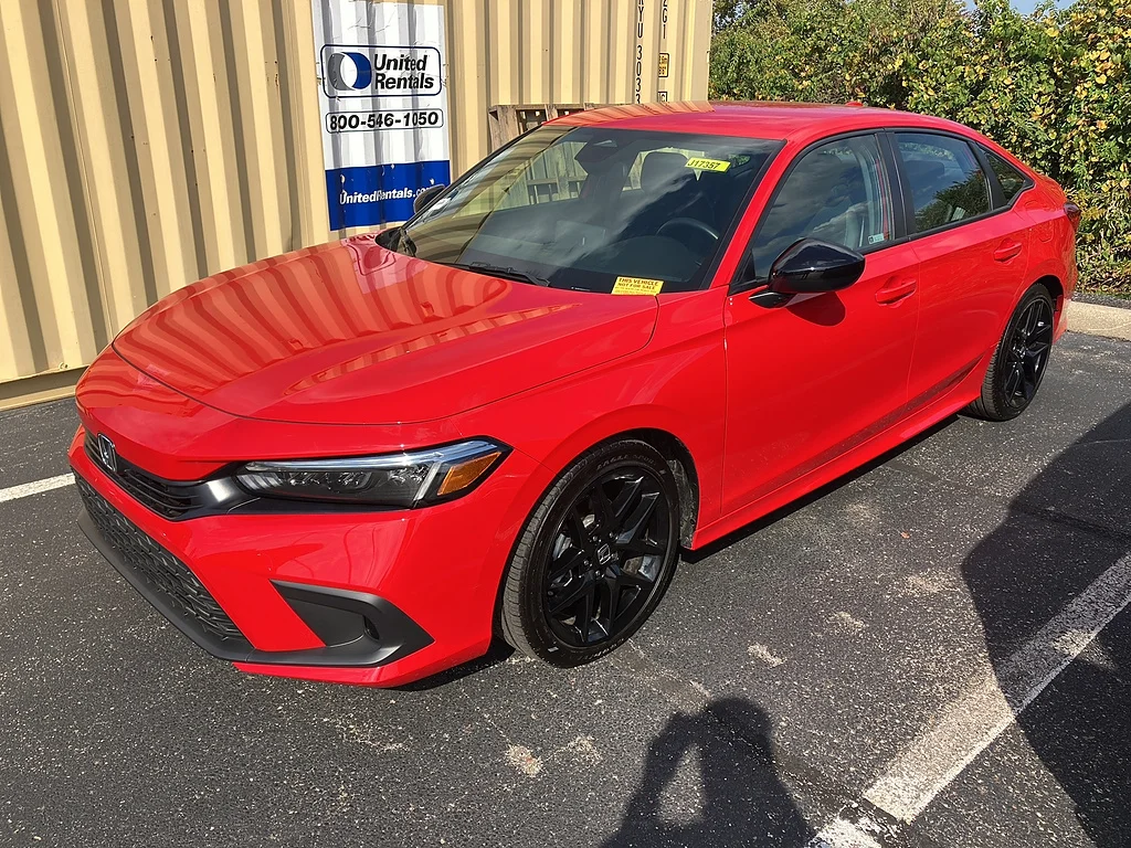 Certified Used 2024 Rallye Red Honda Sport image 3