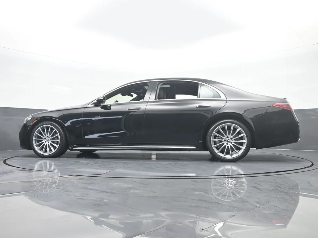 Used 2021 Obsidian Black/designo Diamon White Mercedes-Benz S 580 image 67