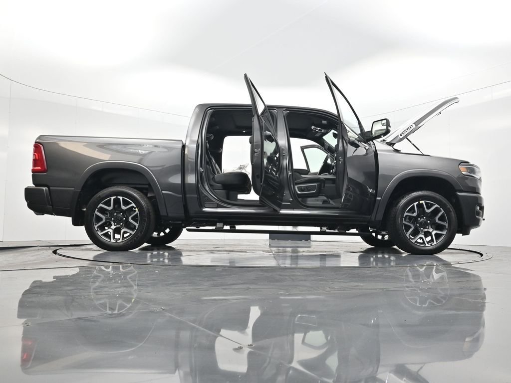 New 2026 Granite Crystal Metallic Clear-Coat Exterior Paint RAM Laramie image 48