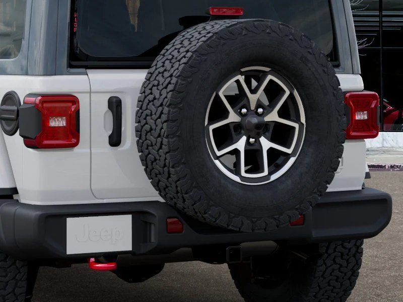 New 2026 Bright White Clear-Coat Exterior Paint Jeep Rubicon image 13