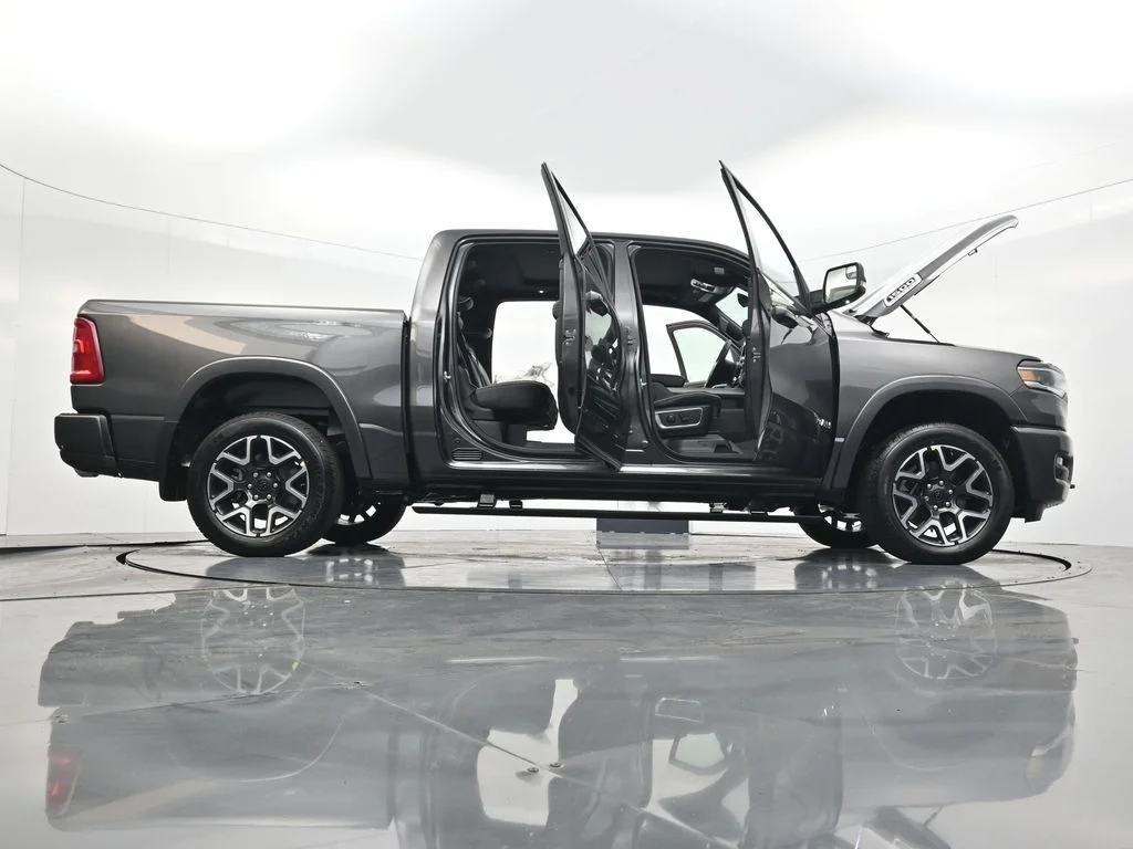 New 2026 Granite Crystal Metallic Clear-Coat Exterior Paint RAM Laramie image 48