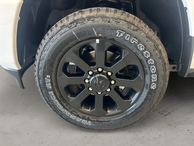 New 2026 Bright White Clear-Coat Exterior Paint RAM Laramie image 14