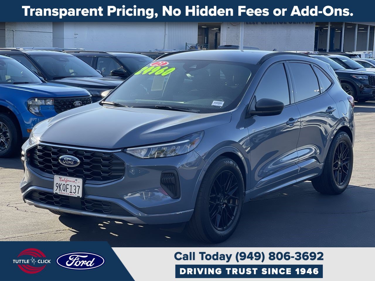 Certified Used 2023 Gray Ford ST-Line image 3