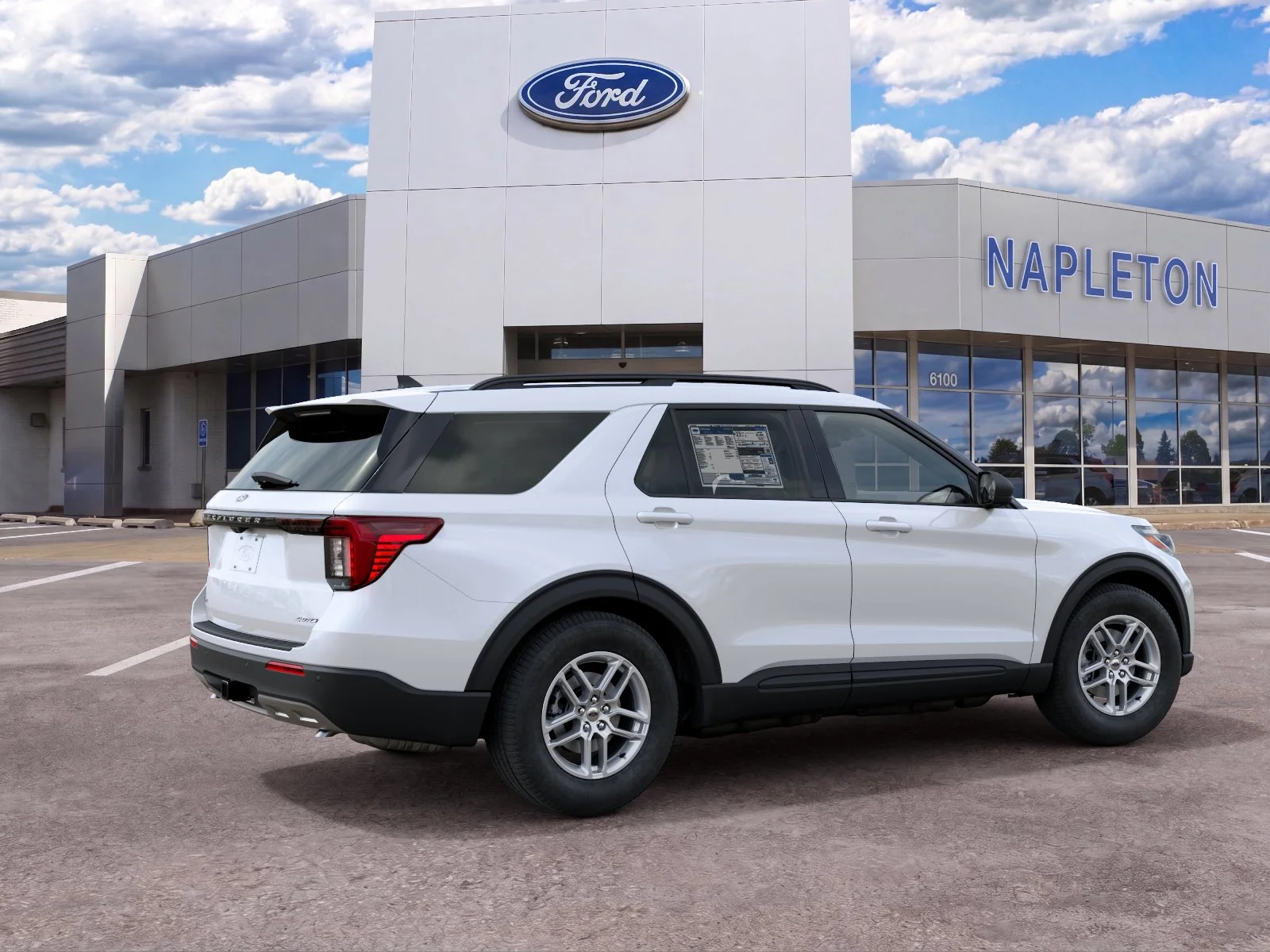 New 2027 Star White Metallic Tri-Coat Ford Active image 6