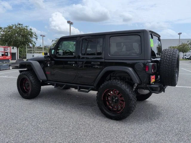Used 2020 Black Jeep Unlimited Sport image 6