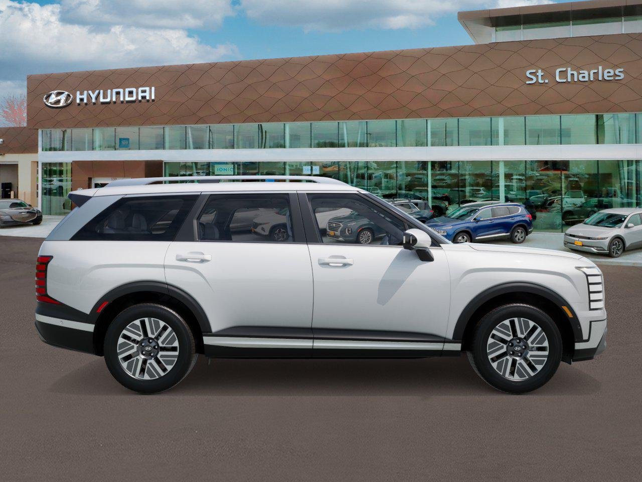 New 2026 Creamy White Pearl Hyundai SEL Premium 7P image 7