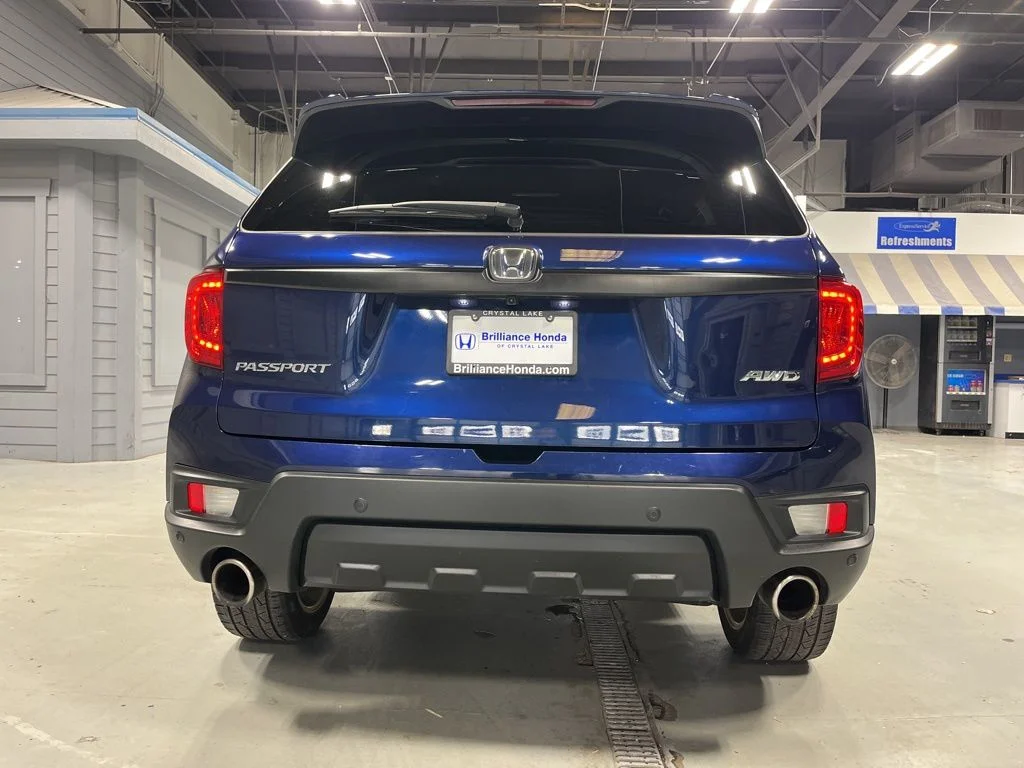 Certified Used 2023 Obsidian Blue Pearl Honda AWD EX-L image 6