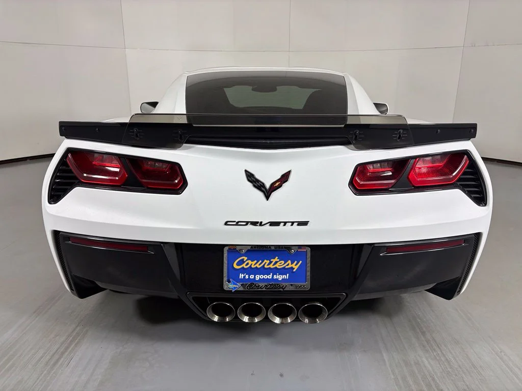 Certified Used 2019 White Chevrolet Stingray Z51 image 13