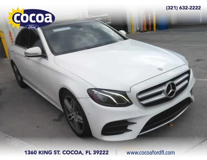 Used 2017 White Mercedes-Benz E 300 Sport image 1