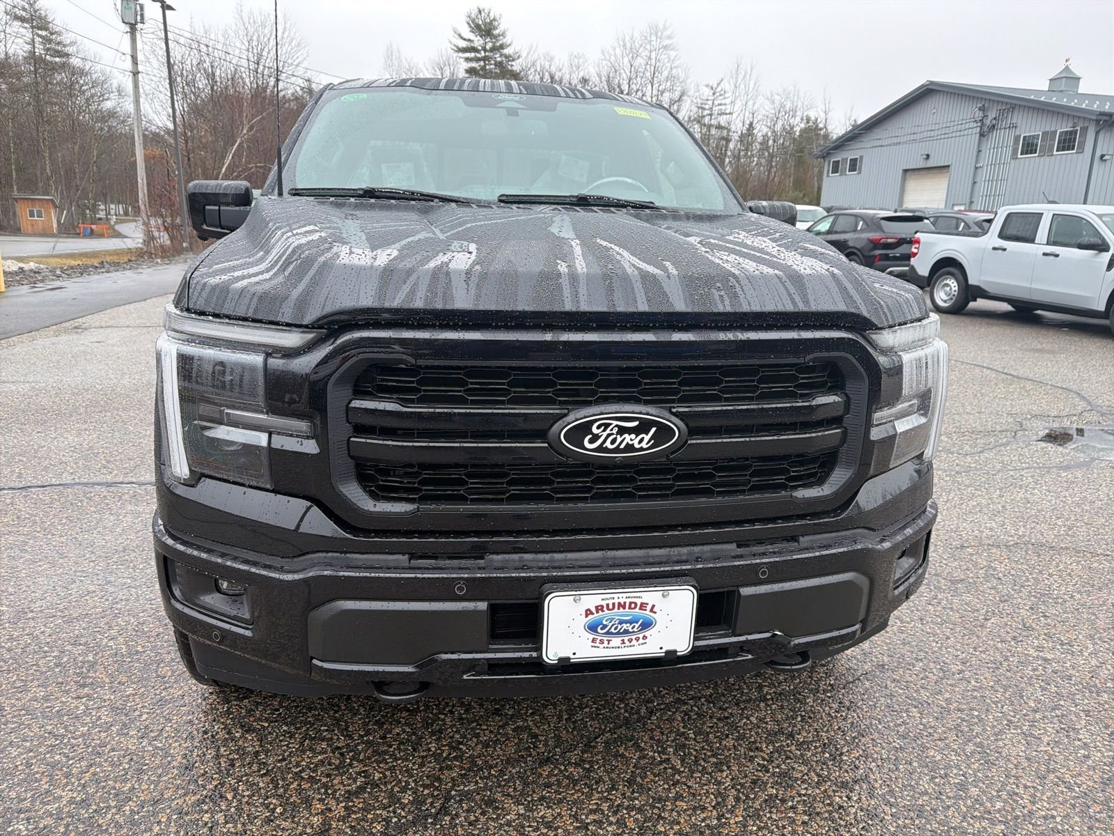 New 2026 Agate Black Metallic Ford Lariat® image 2