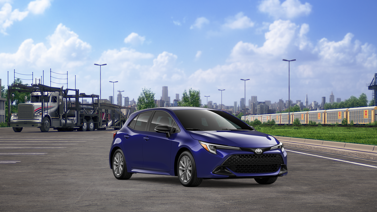 New 2026 Blue Crush Metallic Toyota SE image 15