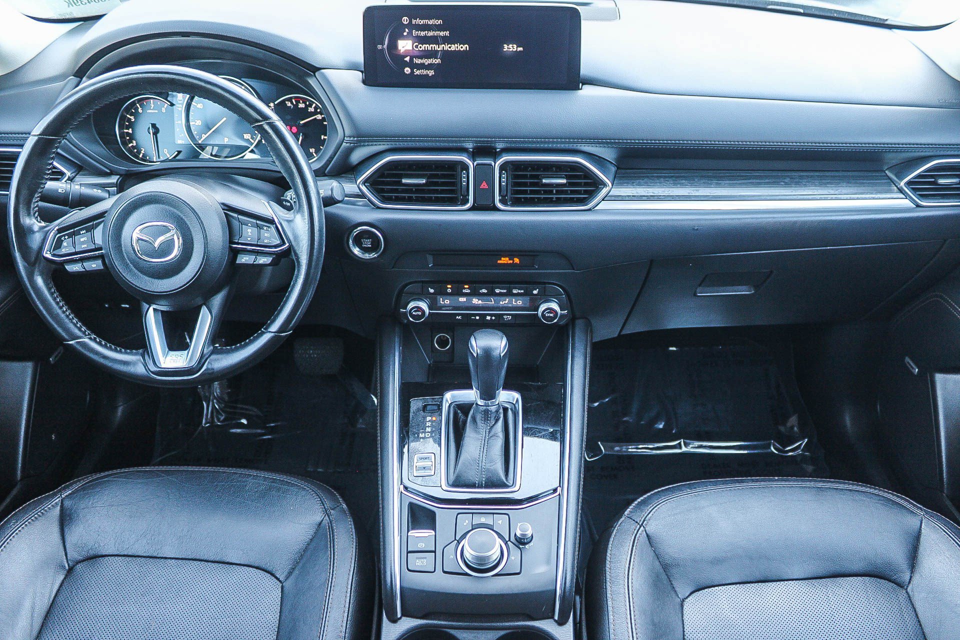 Used 2021 Deep Crystal Blue Mica Mazda Grand Touring image 12