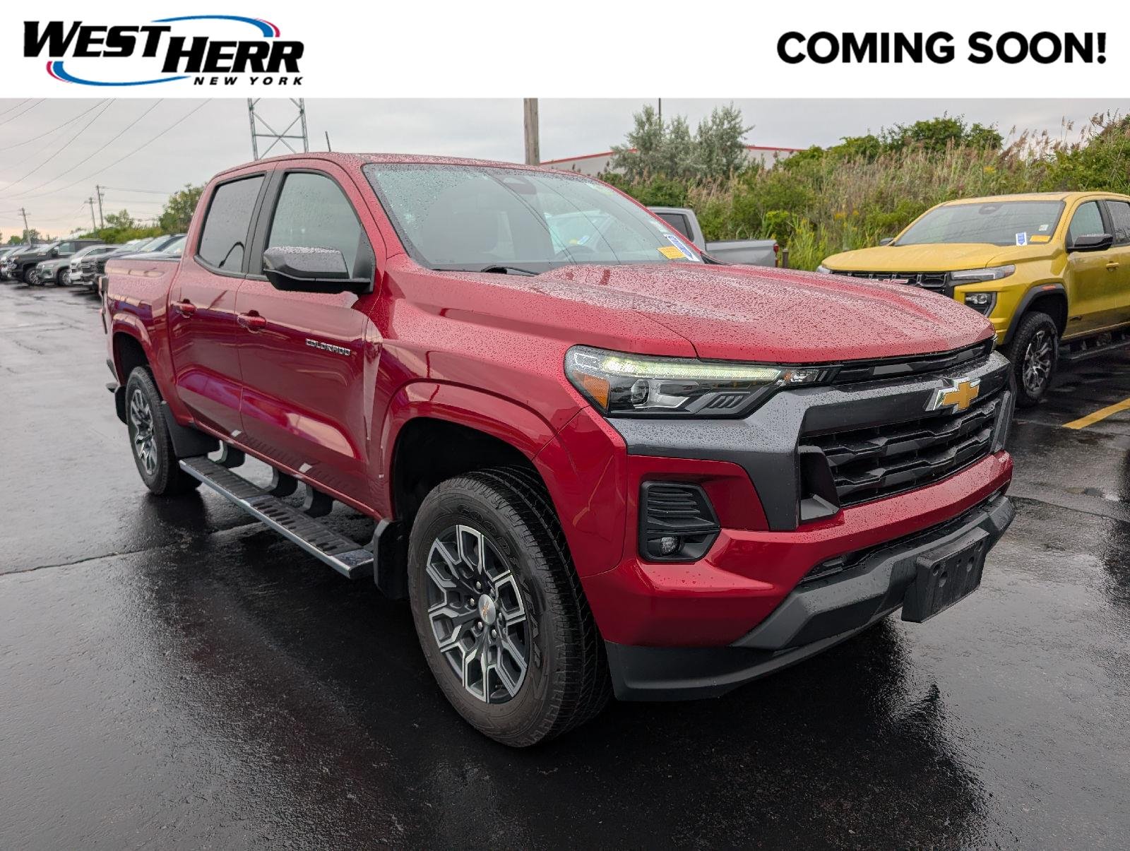 Used 2023 Radiant Red Tintcoat Chevrolet 4WD LT image 1