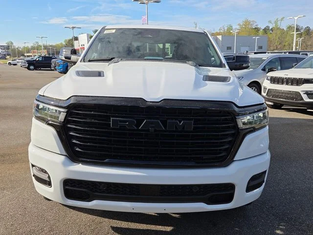 New 2026 Bright White Clear-Coat Exterior Paint RAM Laramie image 2