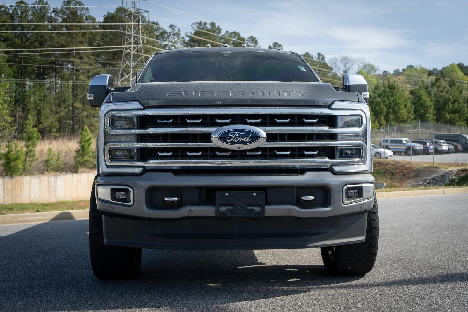 Used 2024 Gray Ford Platinum image 8