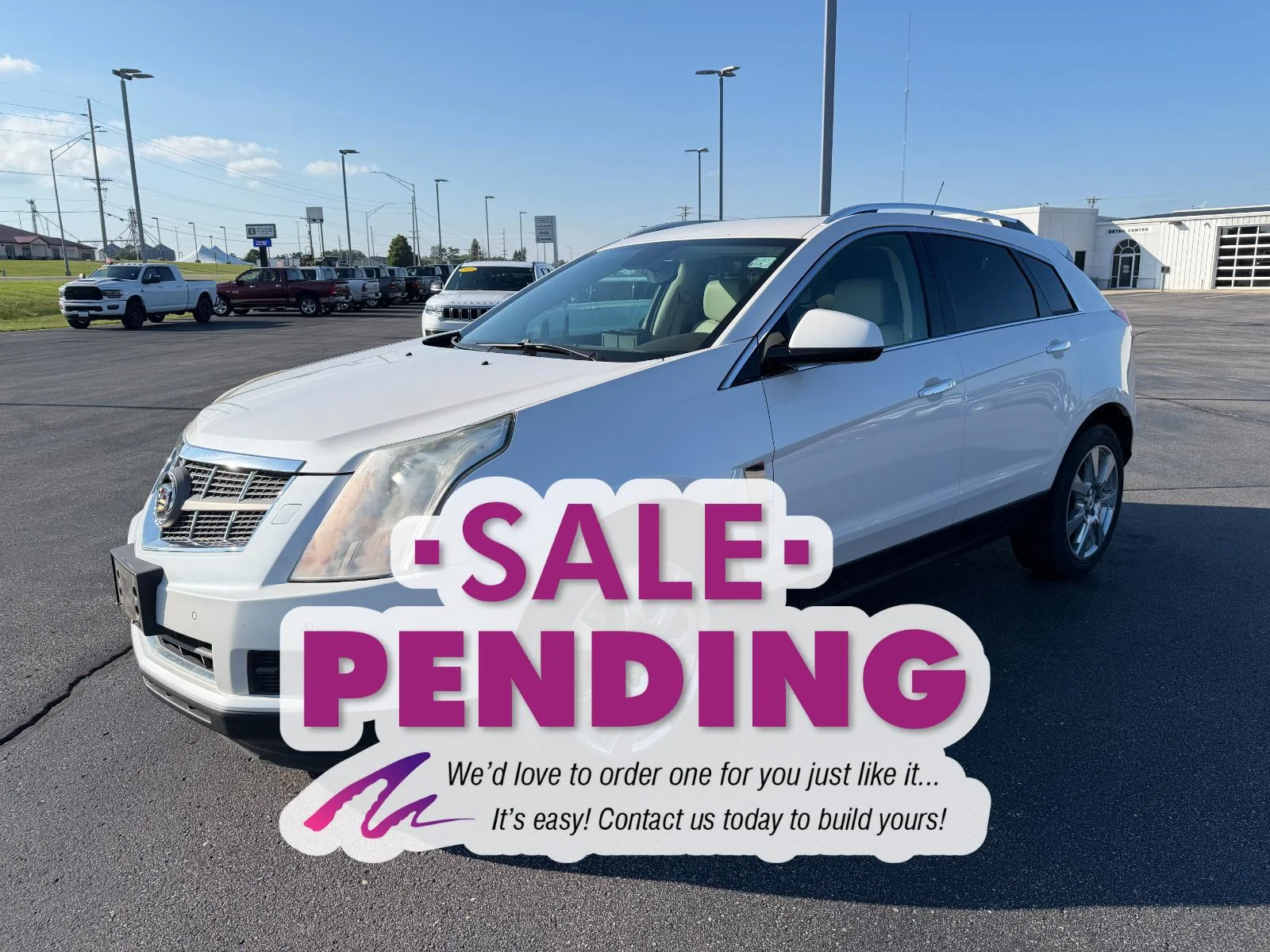 Used 2010 PLATINUM ICE TRICOAT Cadillac Premium Collection image 1