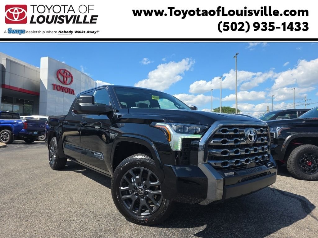 New 2026 Midnight Black Metallic Toyota Platinum image 1