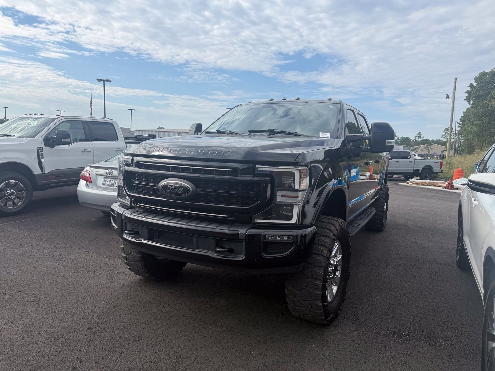 Used 2022 Black Ford Lariat image 2