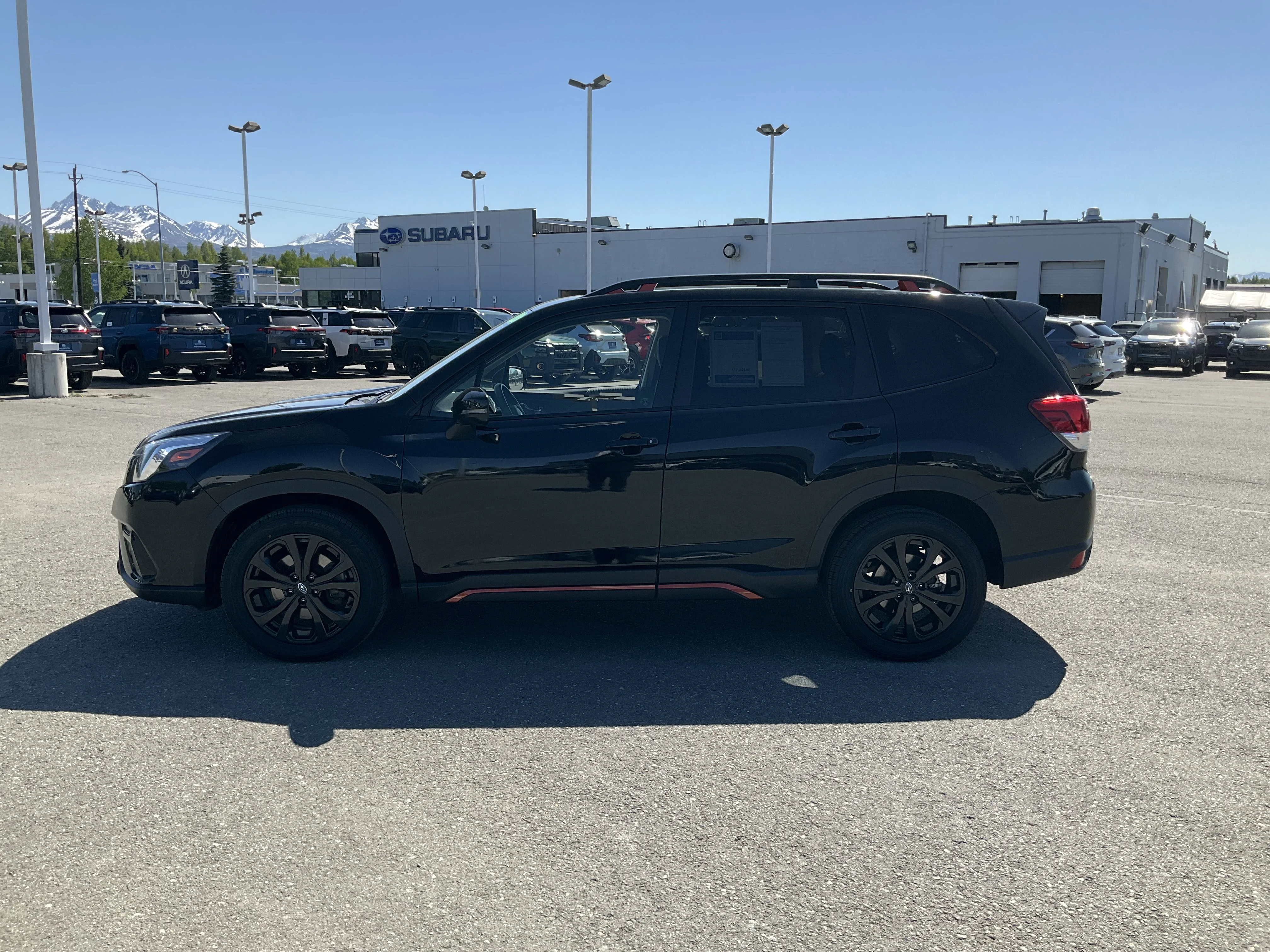Used 2024 Crystal Black Silica Subaru Sport image 3