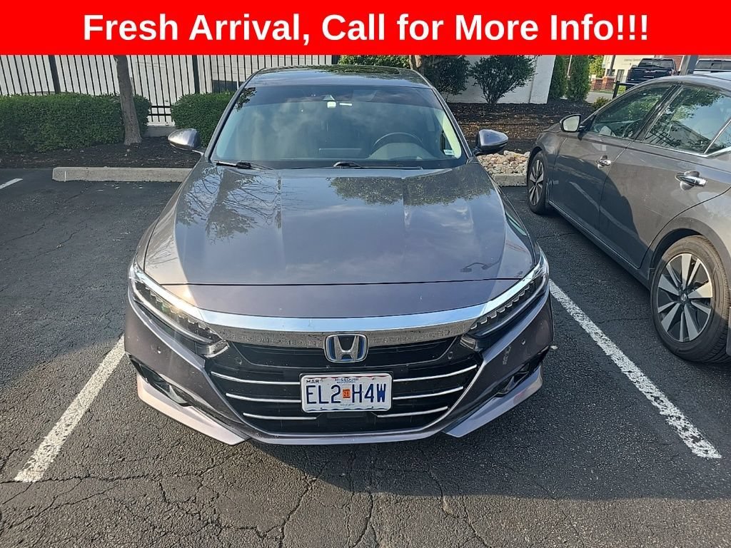 Used 2022 Honda Accord Hybrid Touring with VIN 1HGCV3F97NA025826 for sale in Kansas City