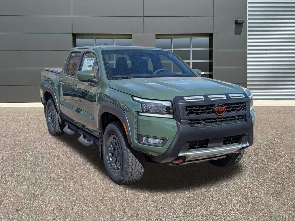 New 2026 Tactical Green Metallic Nissan Crew Cab PRO-4X® image 3