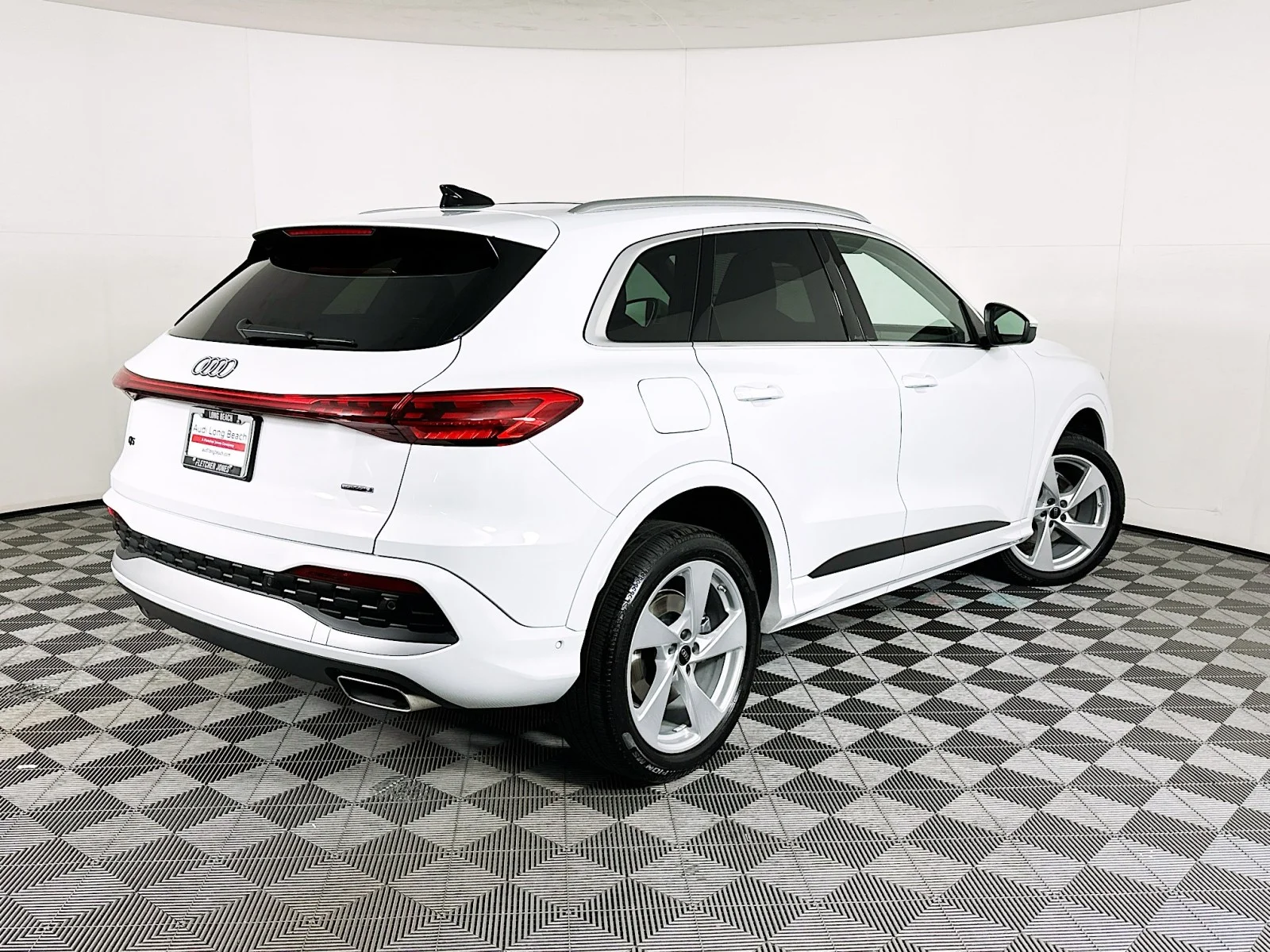Used 2025 Glacier White Metallic Audi Premium Plus image 14