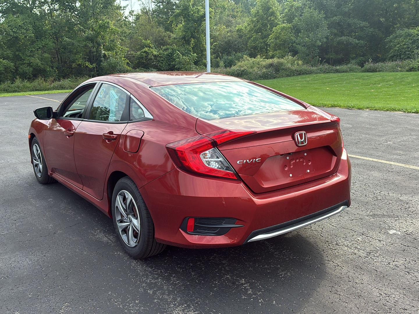 Used 2021 Molten Lava Pearl Honda LX image 20
