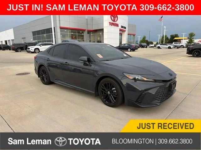 Used 2025 Black Toyota SE image 1