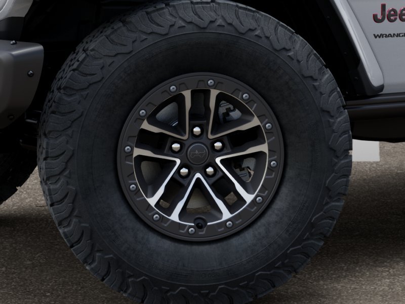 New 2026 Bright White Clear-Coat Exterior Paint Jeep Rubicon X image 8