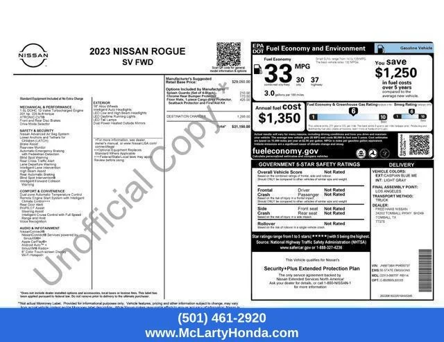 Used 2023 Blue Nissan SV image 37