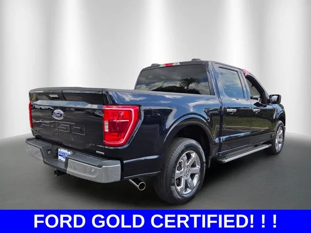 Certified Used 2023 Blue Metallic Ford XLT image 5