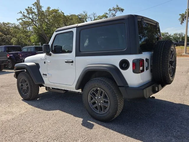 New 2026 Bright White Clear-Coat Exterior Paint Jeep Sport S image 5
